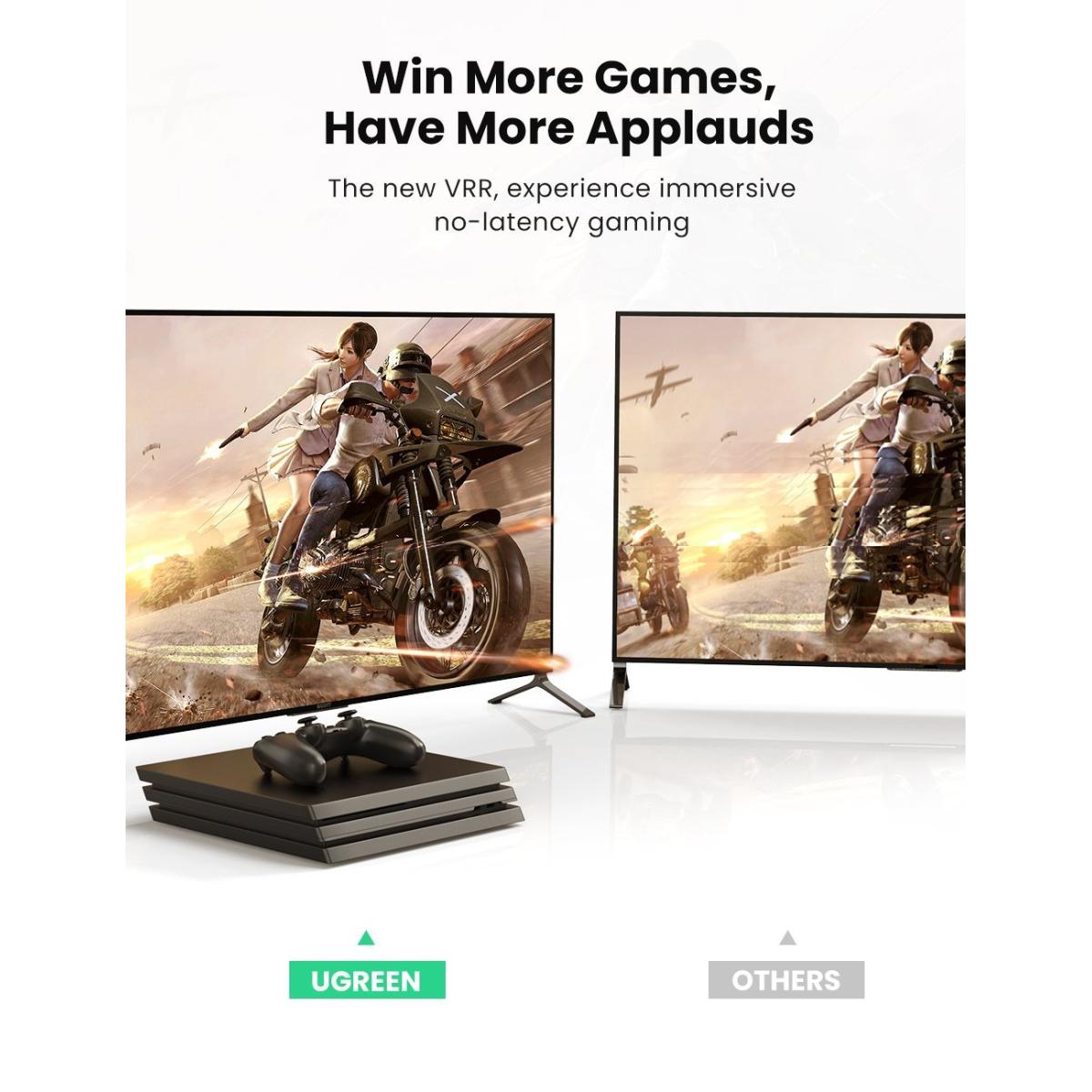 UGREEN HD140 HDMI 2.1, 8K 60Hz, 3m Cable (Black) UGREEN HD140 HDMI 2.1, 8K 60Hz, 3m Cable (Black)